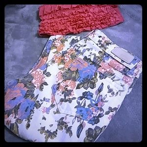 Buffalo David Bitton floral print skinny jeans